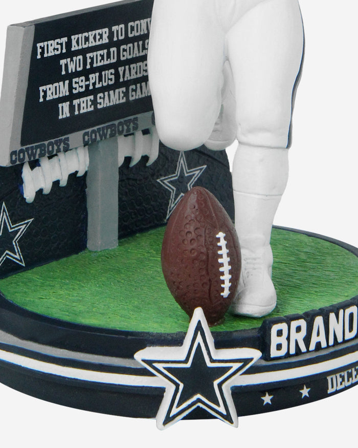 Brandon Aubrey Dallas Cowboys Gamebreaker Bobblehead FOCO - FOCO.com