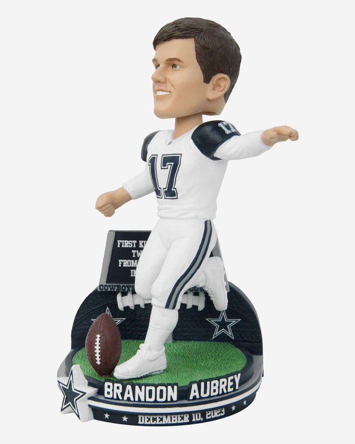Brandon Aubrey Dallas Cowboys Gamebreaker Bobblehead FOCO - FOCO.com