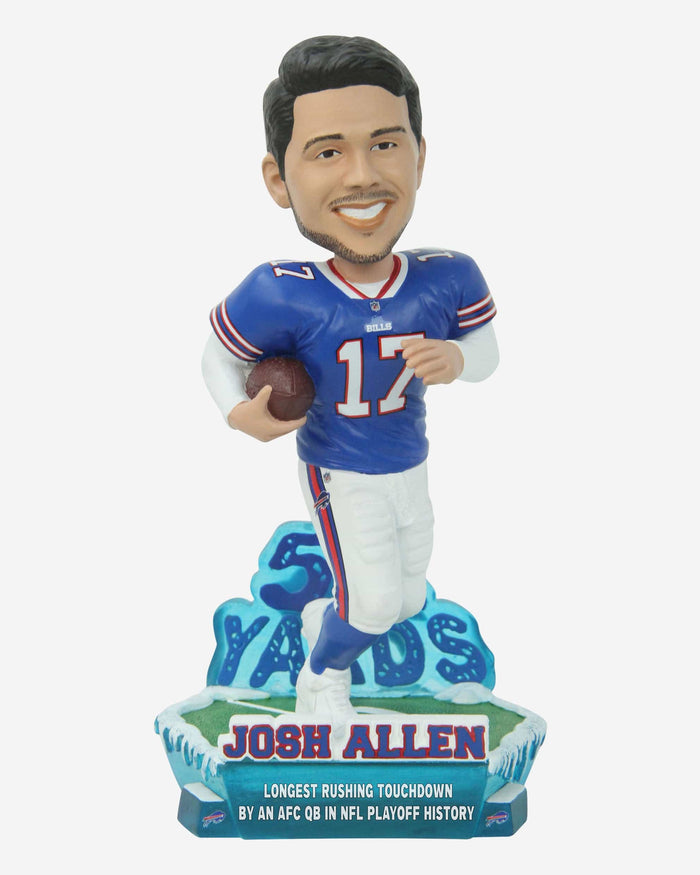 Josh Allen Buffalo Bills Playoff Gamebreaker Bobblehead FOCO - FOCO.com