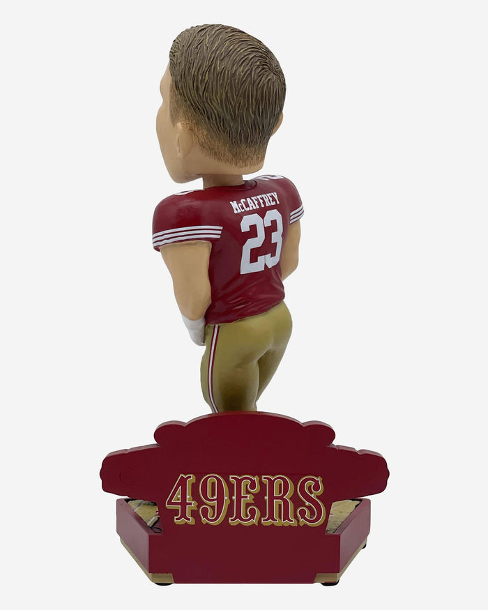 Christian McCaffrey San Francisco 49ers Playoff Game Winning Touchdown Bobblehead FOCO - FOCO.com