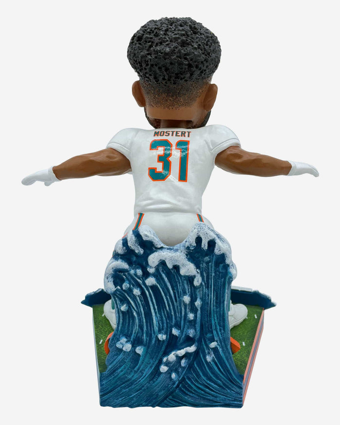 Raheem Mostert Miami Dolphins Franchise Single Season Touchdown Record Bobblehead FOCO - FOCO.com