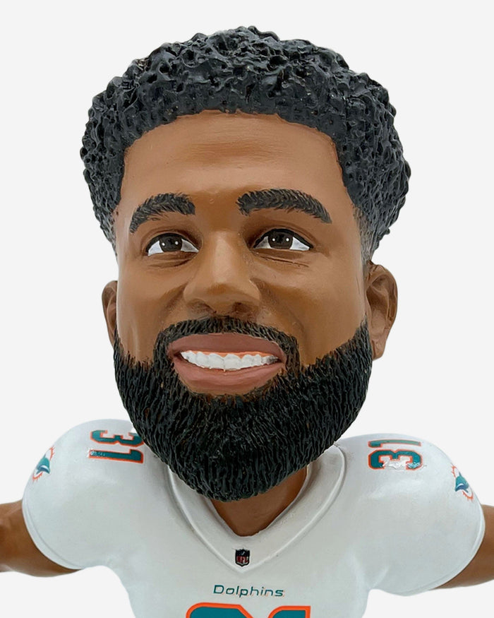 Raheem Mostert Miami Dolphins Franchise Single Season Touchdown Record Bobblehead FOCO - FOCO.com