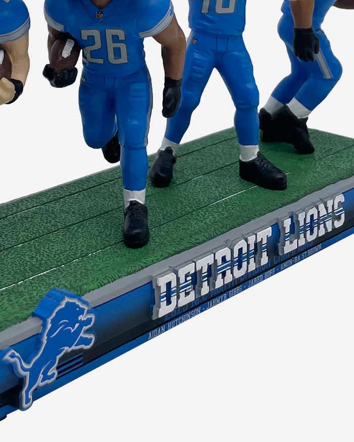Detroit Lions 2023 NFC North Division Champions Mini Bobblehead Scene FOCO - FOCO.com