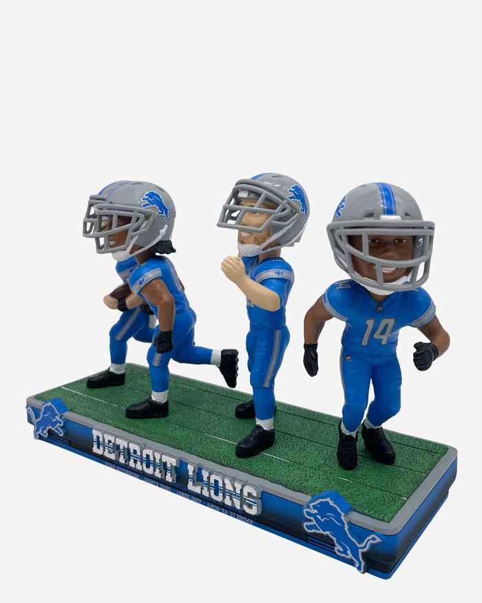 Detroit Lions 2023 NFC North Division Champions Mini Bobblehead Scene FOCO - FOCO.com