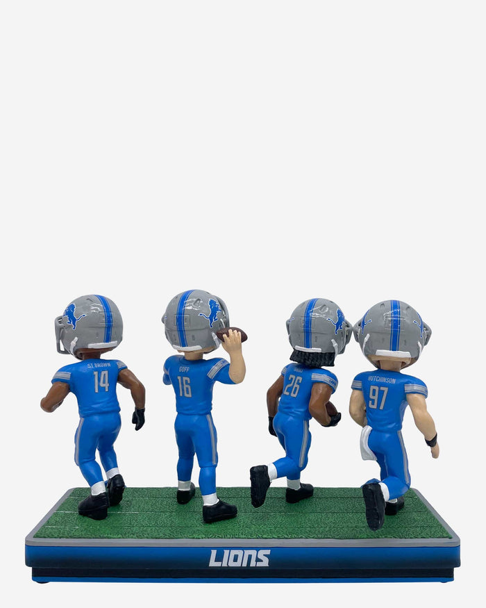 Detroit Lions 2023 NFC North Division Champions Mini Bobblehead Scene FOCO - FOCO.com