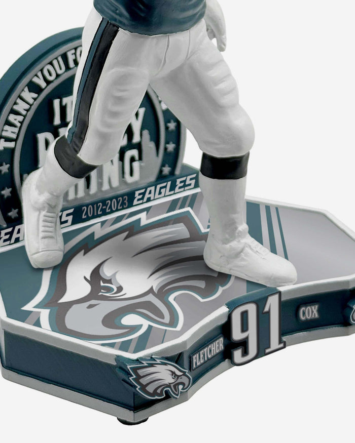 Fletcher Cox Philadelphia Eagles Retirement Bobblehead FOCO - FOCO.com