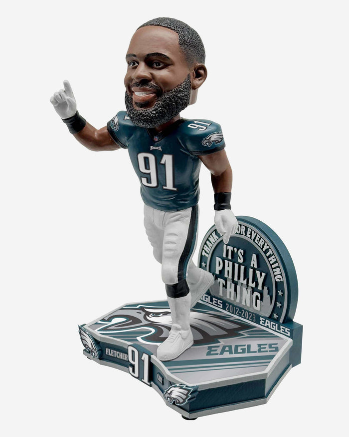 Fletcher Cox Philadelphia Eagles Retirement Bobblehead FOCO - FOCO.com