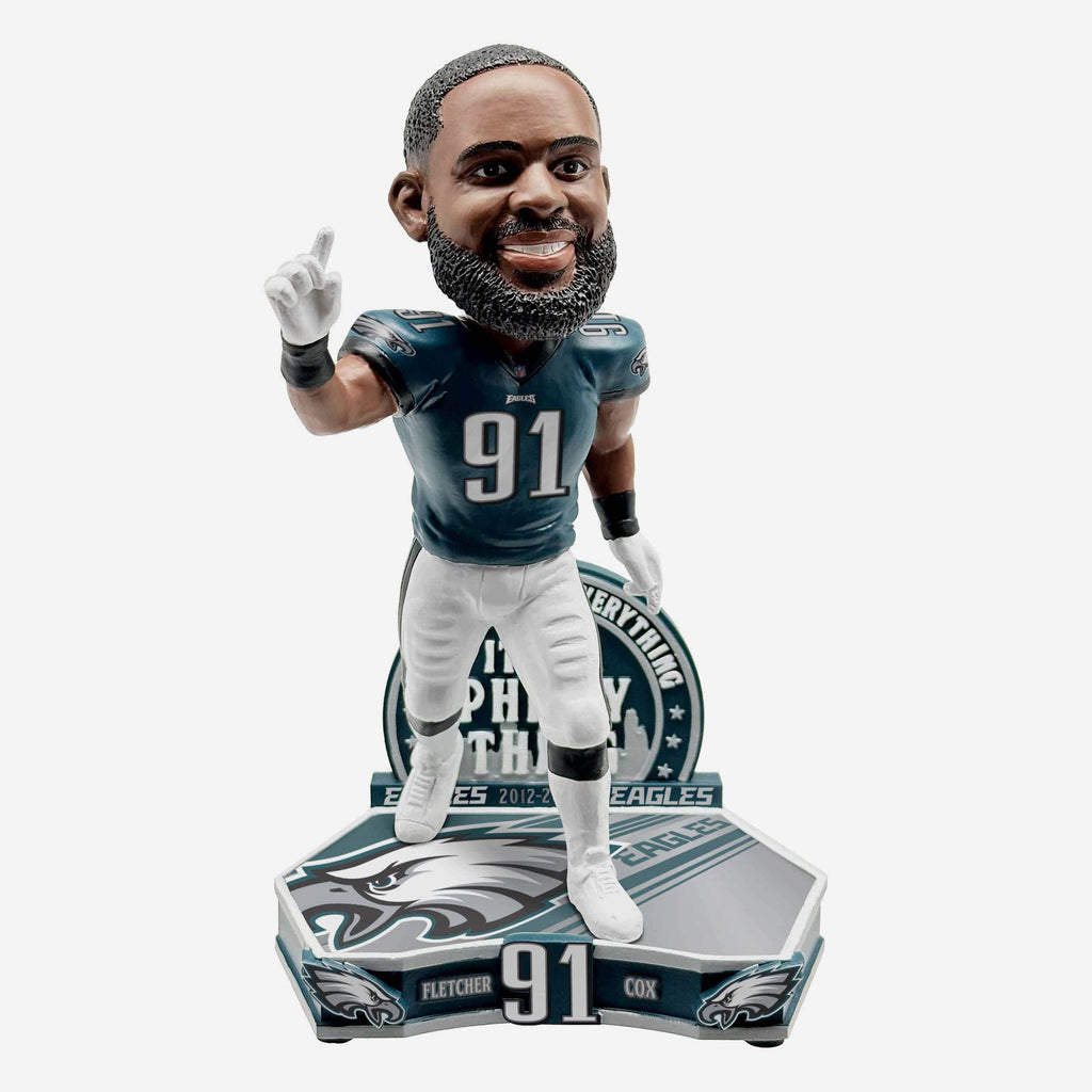 Fletcher Cox Philadelphia Eagles Retirement Bobblehead FOCO - FOCO.com