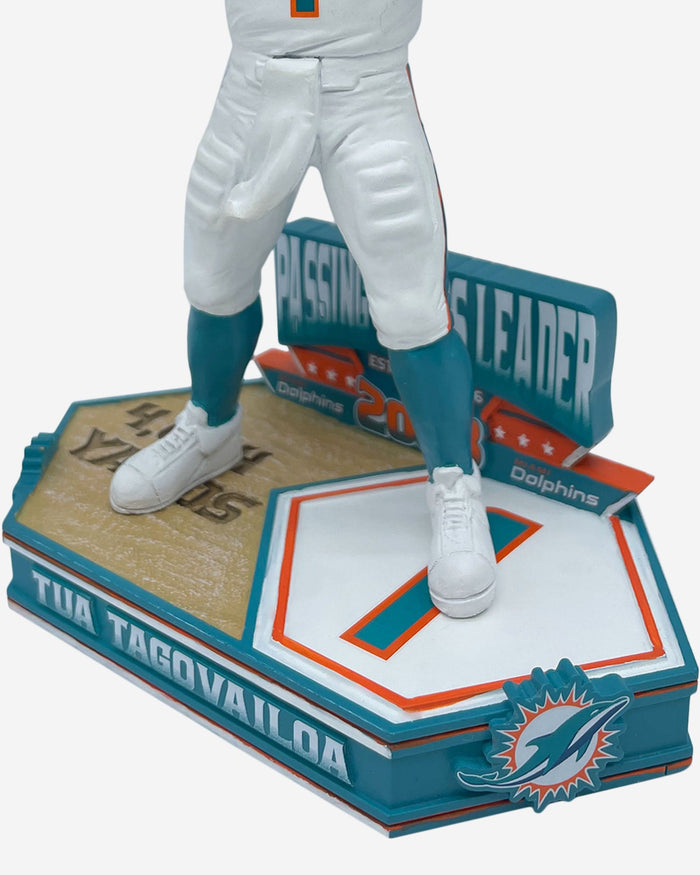 Tua Tagovailoa Miami Dolphins 2023 Passing Yards Leader Bobblehead FOCO - FOCO.com