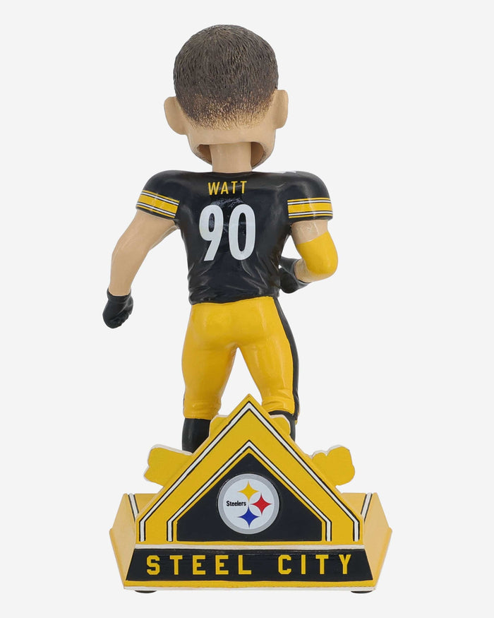 TJ Watt Pittsburgh Steelers 2023 Sack Leader Bobblehead FOCO - FOCO.com
