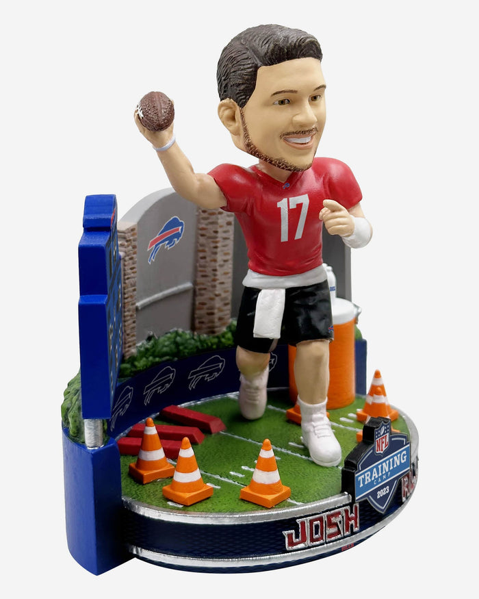 Josh Allen Buffalo Bills 2023 Training Camp Mini Bobblehead Scene FOCO - FOCO.com