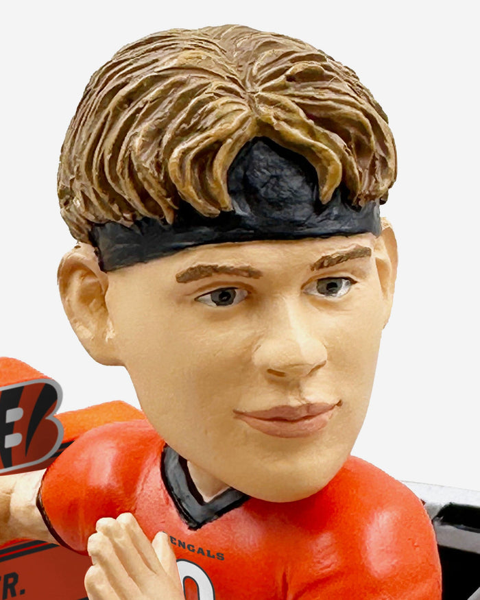 Joe Burrow Cincinnati Bengals 2023 Training Camp Mini Bobblehead Scene FOCO - FOCO.com