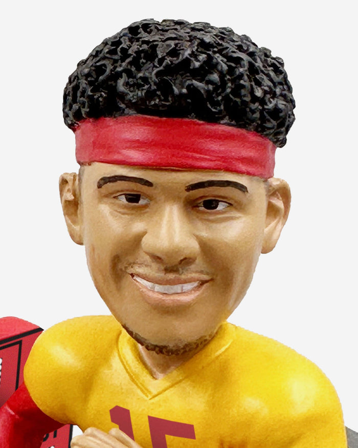 Patrick Mahomes Kansas City Chiefs 2023 Training Camp Mini Bobblehead Scene FOCO - FOCO.com