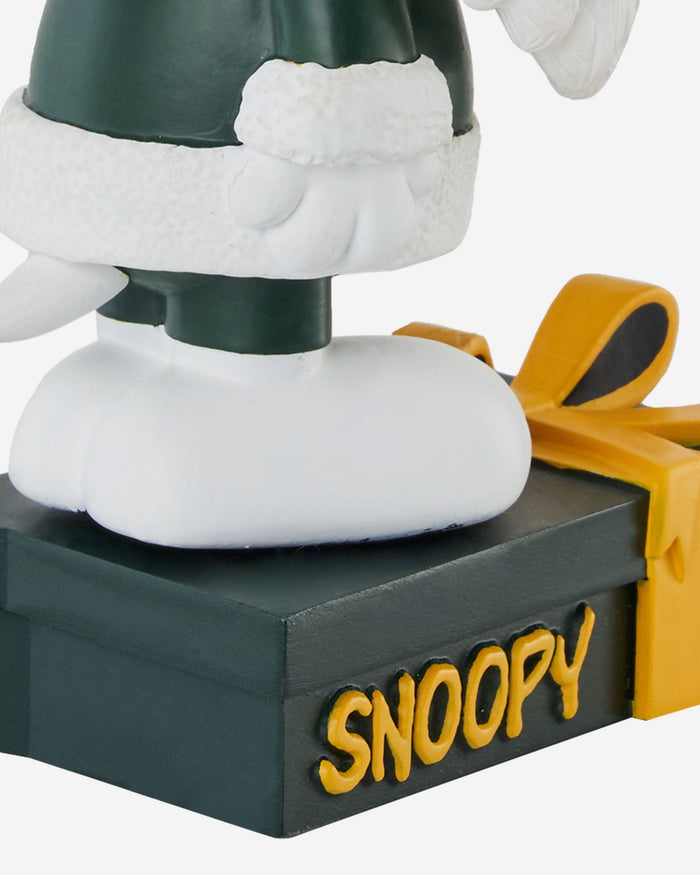 Green Bay Packers Snoopy & Woodstock Peanuts Christmas Special Bobblehead FOCO - FOCO.com