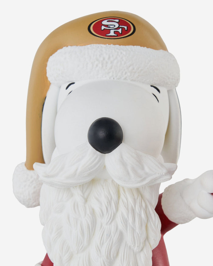 San Francisco 49ers Snoopy & Woodstock Peanuts Christmas Special Bobblehead FOCO - FOCO.com