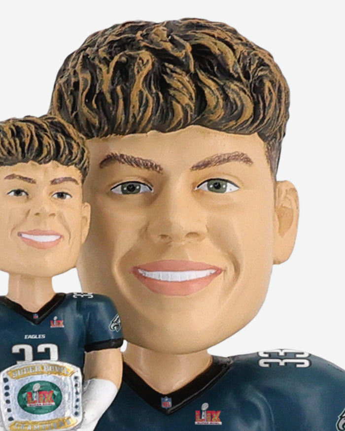 Cooper DeJean Philadelphia Eagles Super Bowl LIX Champions Bobble Dubblz Bobblehead FOCO - FOCO.com