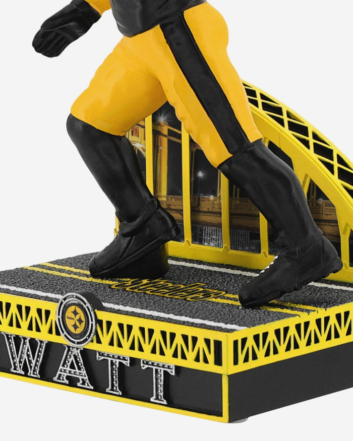 TJ Watt Pittsburgh Steelers Steel City Bobblehead FOCO - FOCO.com