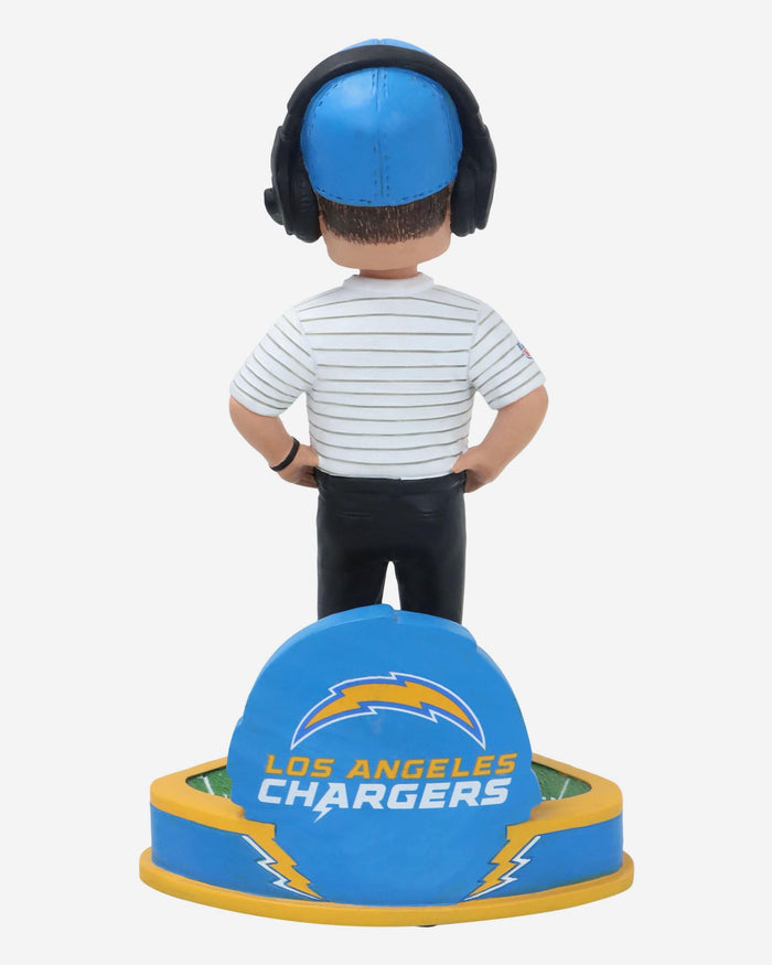 Jim Harbaugh Los Angeles Chargers Debut Bobblehead FOCO - FOCO.com