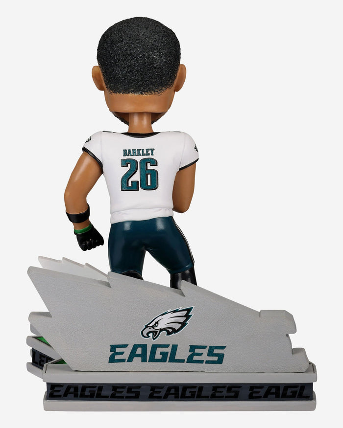 Saquon Barkley Philadelphia Eagles Debut Gamebreaker Bobblehead FOCO - FOCO.com
