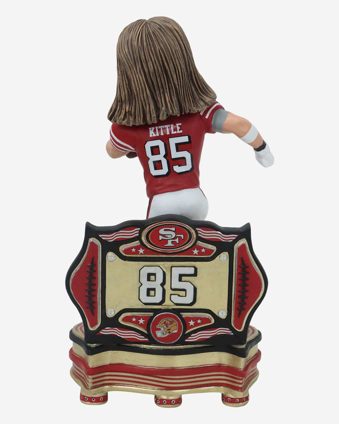George Kittle San Francisco 49ers 500 Catch Club Bobblehead FOCO - FOCO.com