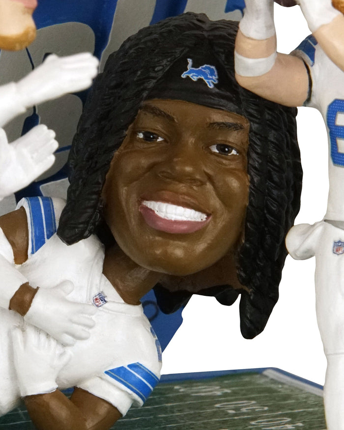Detroit Lions Trick Play of the Year Mini Bobblehead Scene FOCO - FOCO.com