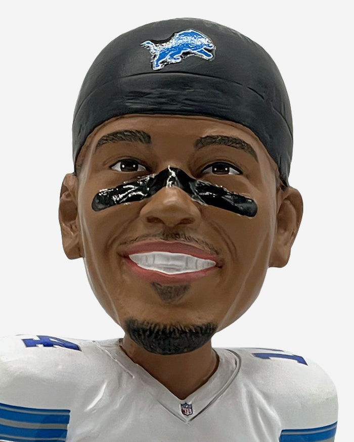 Amon-Ra St Brown Detroit Lions Consecutive Franchise Touchdown Games Record Bobblehead FOCO - FOCO.com