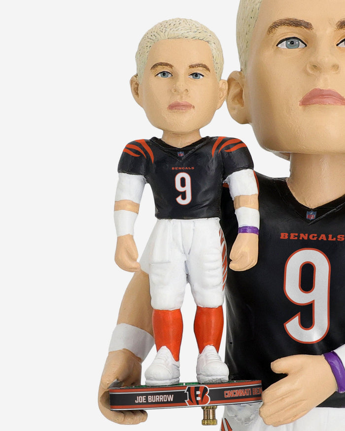Joe Burrow Cincinnati Bengals Bobble Dubblz Bobblehead FOCO - FOCO.com