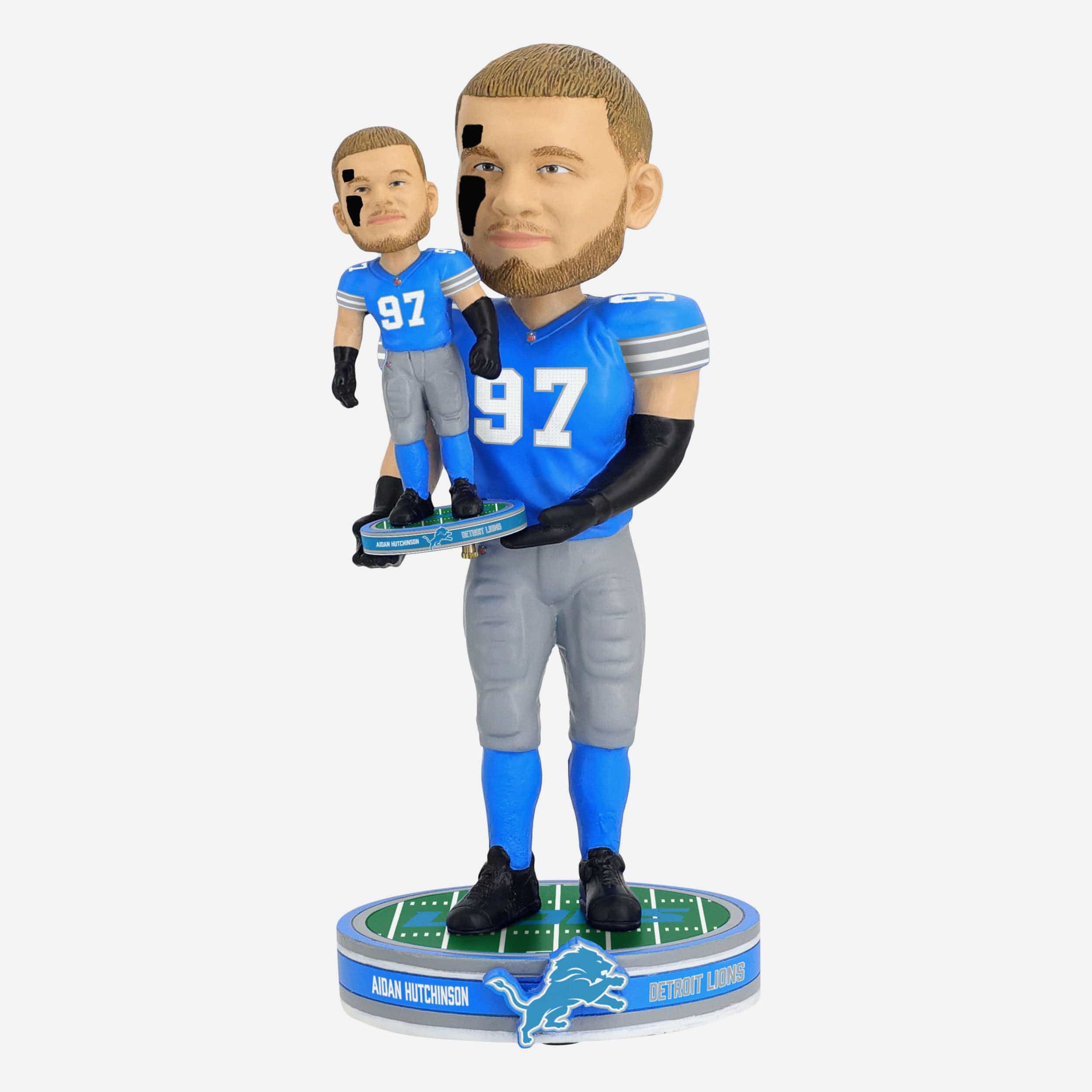 Aidan Hutchinson Detroit Lions Bobble Dubblz Bobblehead FOCO