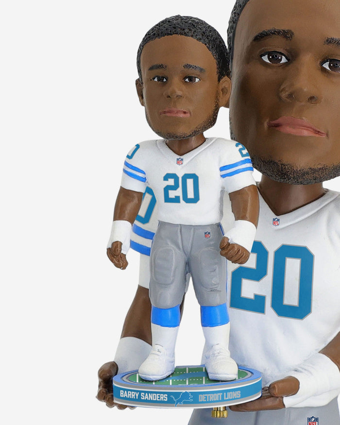 Barry Sanders Detroit Lions Bobble Dubblz Bobblehead FOCO - FOCO.com