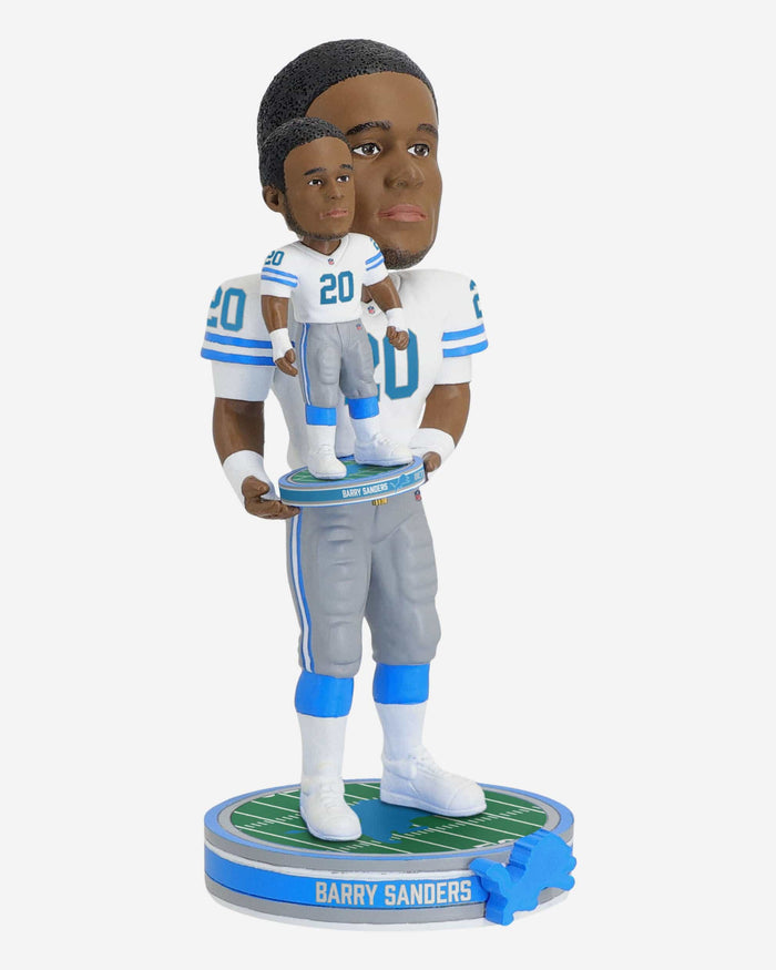 Barry Sanders Detroit Lions Bobble Dubblz Bobblehead FOCO - FOCO.com