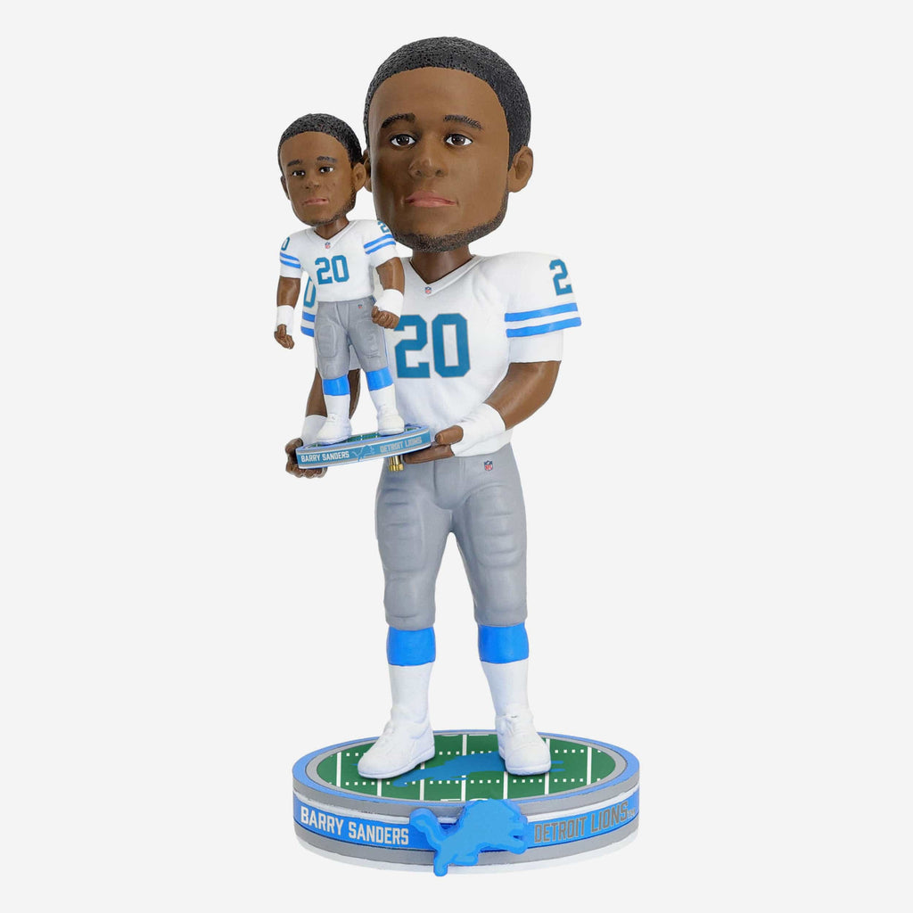 Barry Sanders Detroit Lions Bobble Dubblz Bobblehead FOCO - FOCO.com