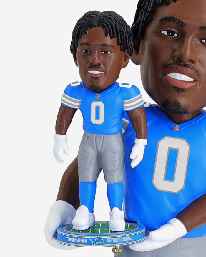 Terrion Arnold Detroit Lions Bobble Dubblz Bobblehead FOCO - FOCO.com