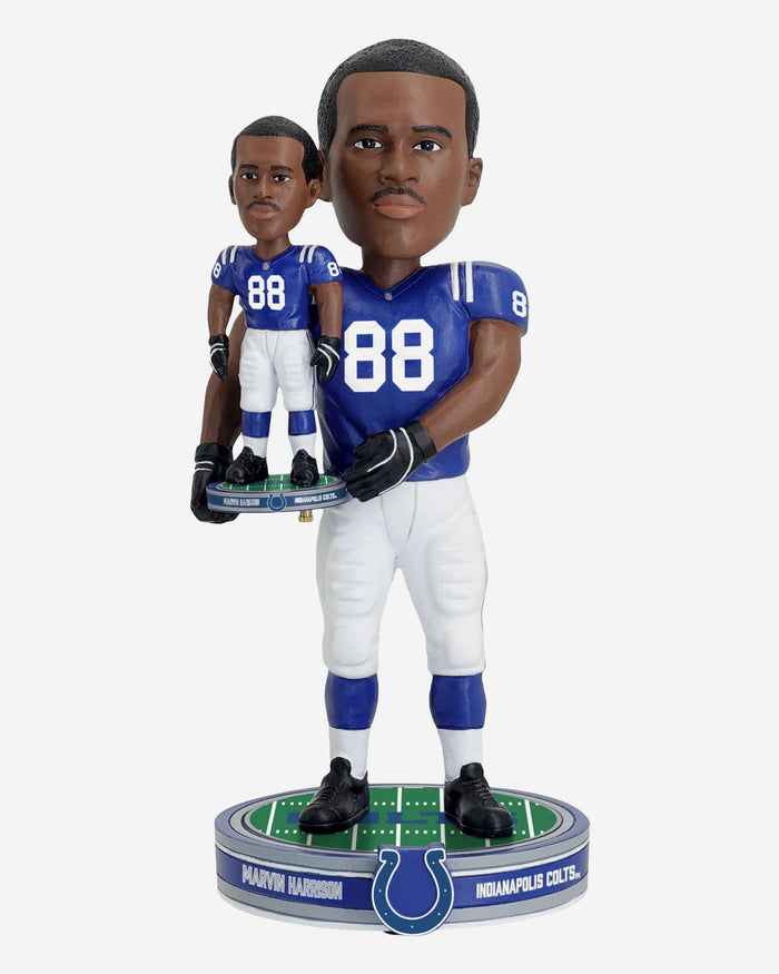 Marvin Harrison Indianapolis Colts Bobble Dubblz Bobblehead FOCO - FOCO.com
