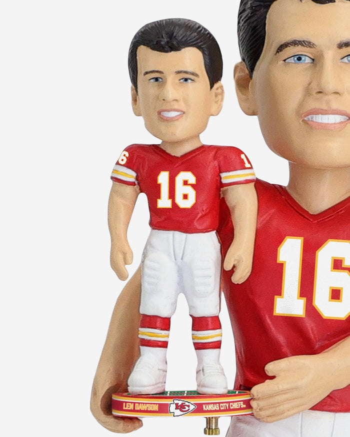 Len Dawson Kansas City Chiefs Bobble Dubblz Bobblehead FOCO - FOCO.com