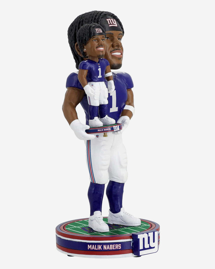 Malik Nabers New York Giants Bobble Dubblz Boblehead FOCO - FOCO.com