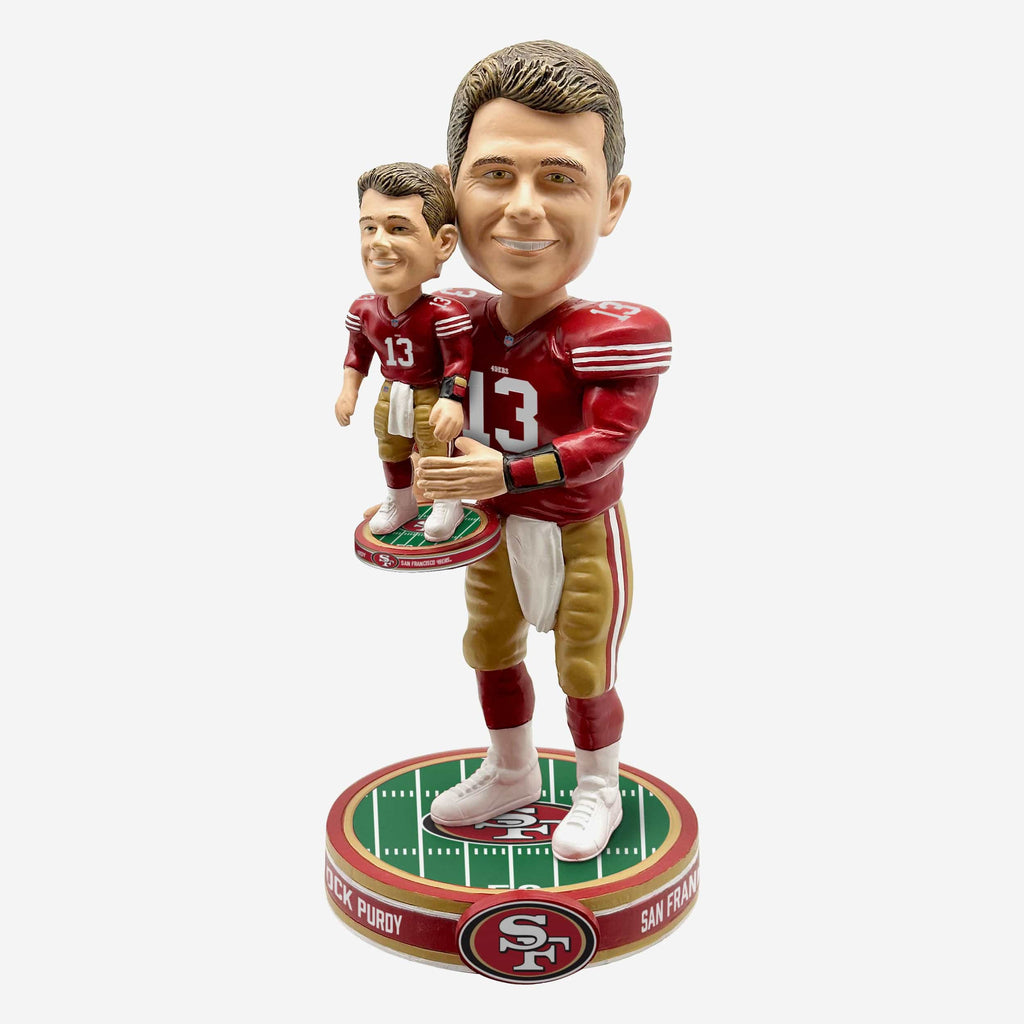 Brock Purdy San Francisco 49ers Bobble Dubblz Bobblehead FOCO - FOCO.com