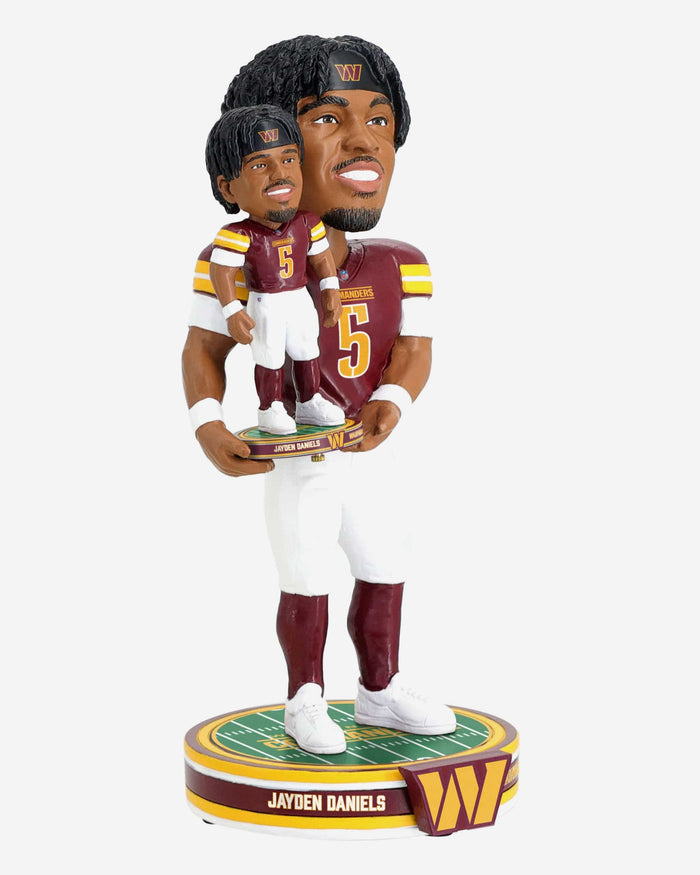 Jayden Daniels Washington Commanders Bobble Dubblz Boblehead FOCO - FOCO.com