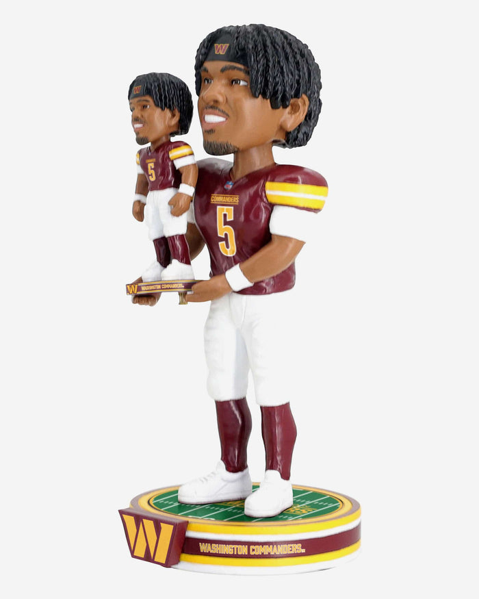 Jayden Daniels Washington Commanders Bobble Dubblz Boblehead FOCO - FOCO.com