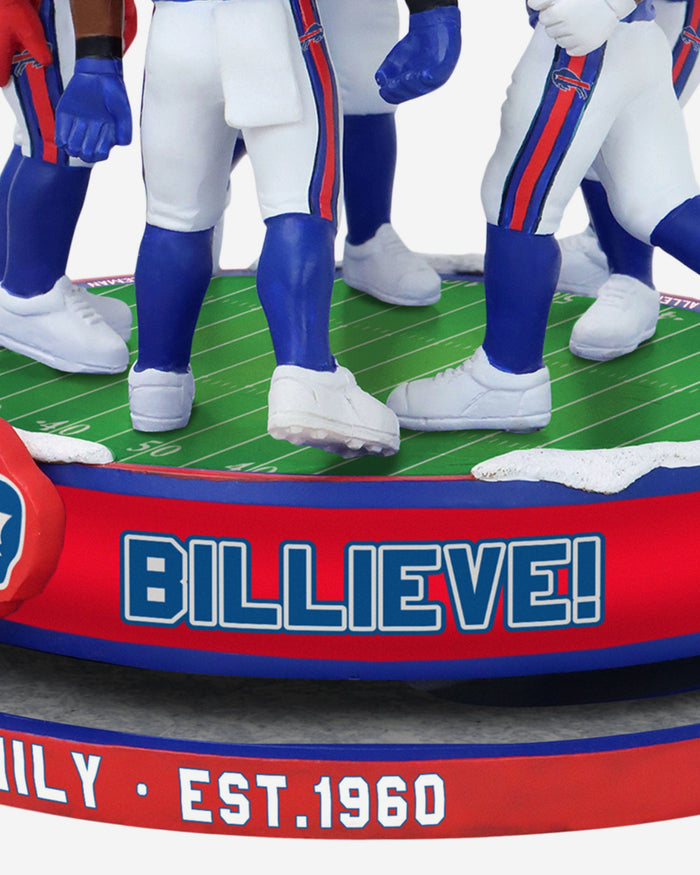 Buffalo Bills Huddle Spinner Mini Bobblehead Scene FOCO - FOCO.com