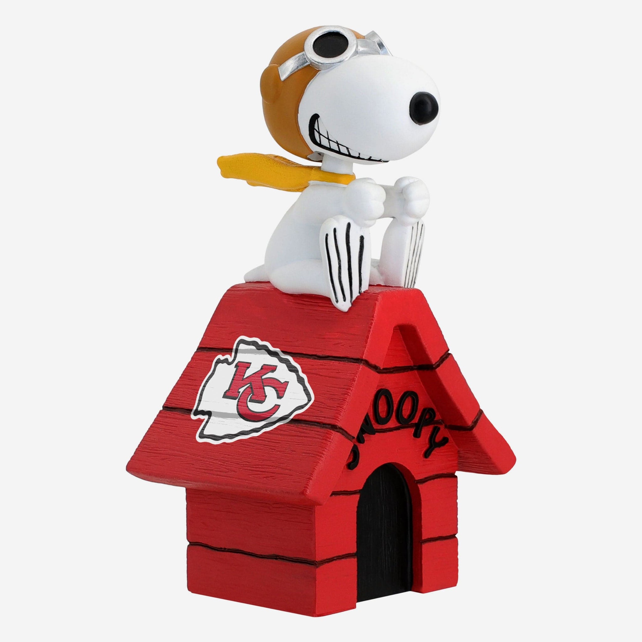 Kansas City Chiefs Snoopy 2024 Peanuts Flying Ace Bobblehead FOCO