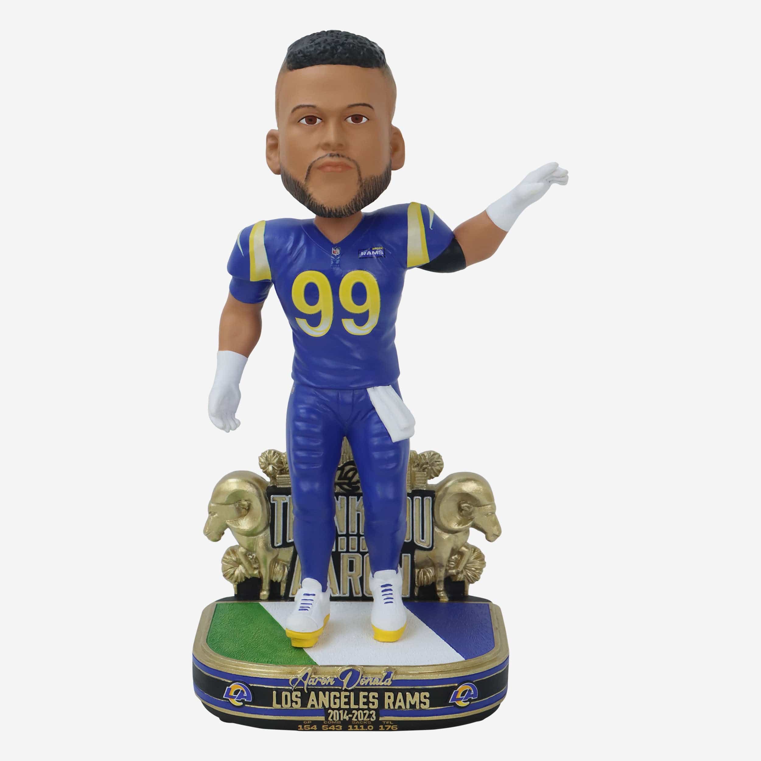 Snoop Dog Bobblehead Bobblehead – The GOAT – Los Angeles Rams