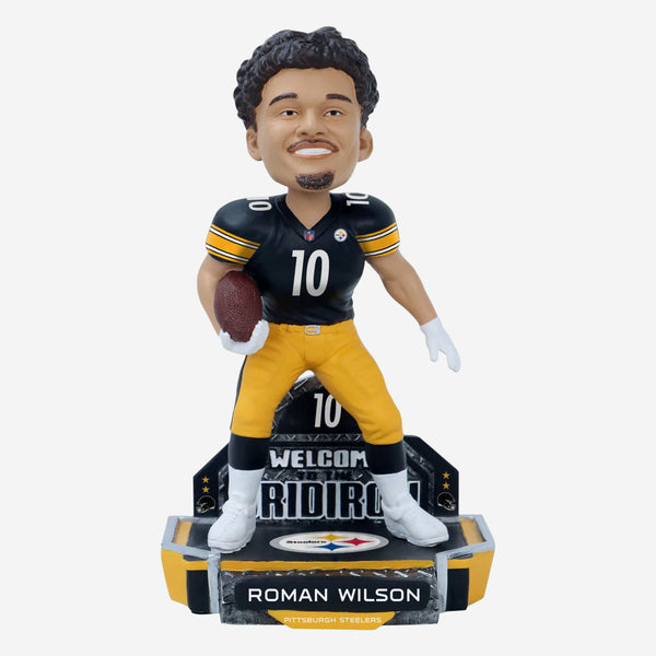 Roman Wilson Pittsburgh Steelers 2024 Rookie Series Bobblehead FOCO