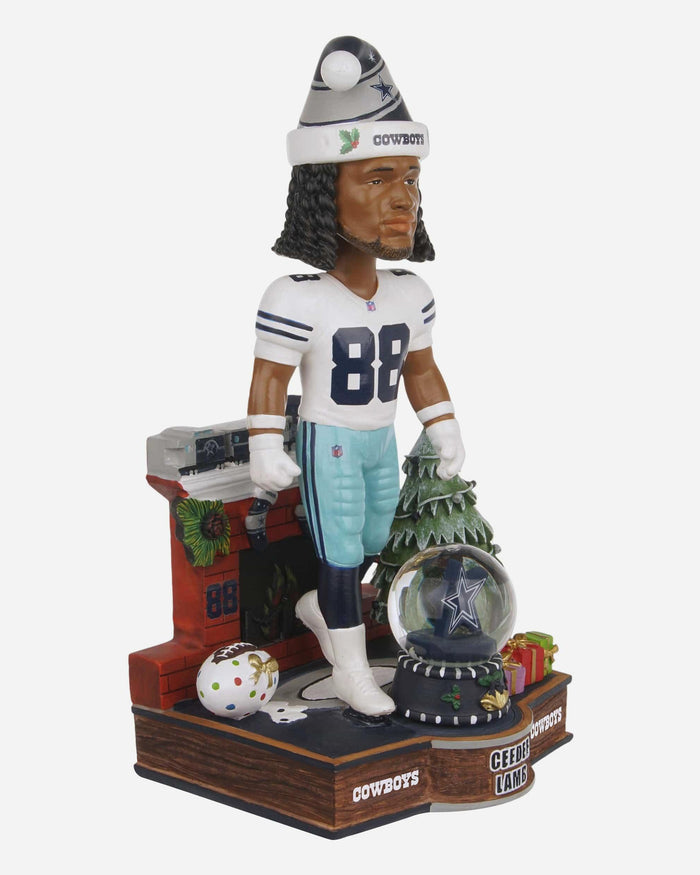 Ceedee Lamb Dallas Cowboys Snow Globe Bobblehead FOCO - FOCO.com
