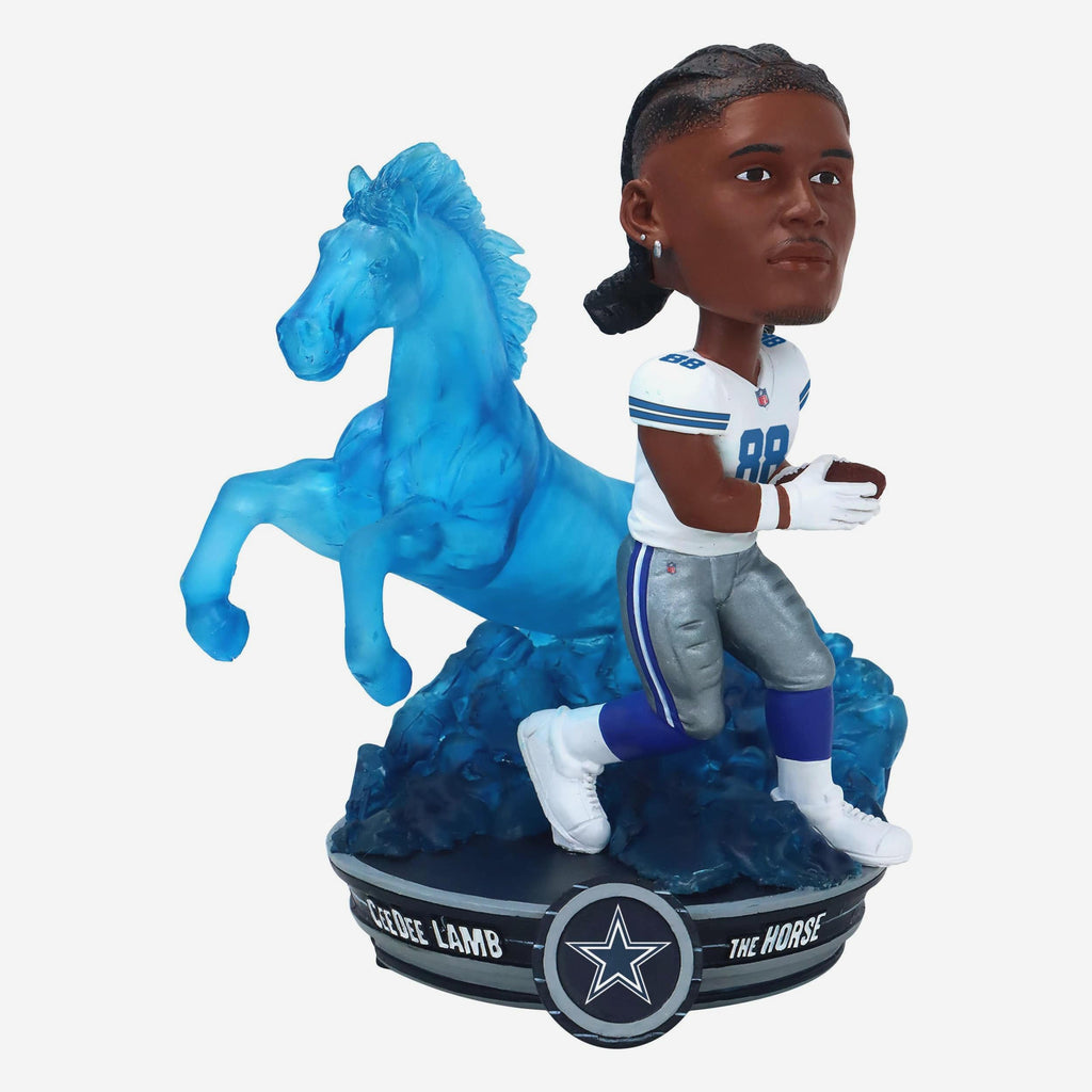 Cee Dee Lamb Dallas Cowboys Horse Spirit Animal Bobblehead FOCO - FOCO.com