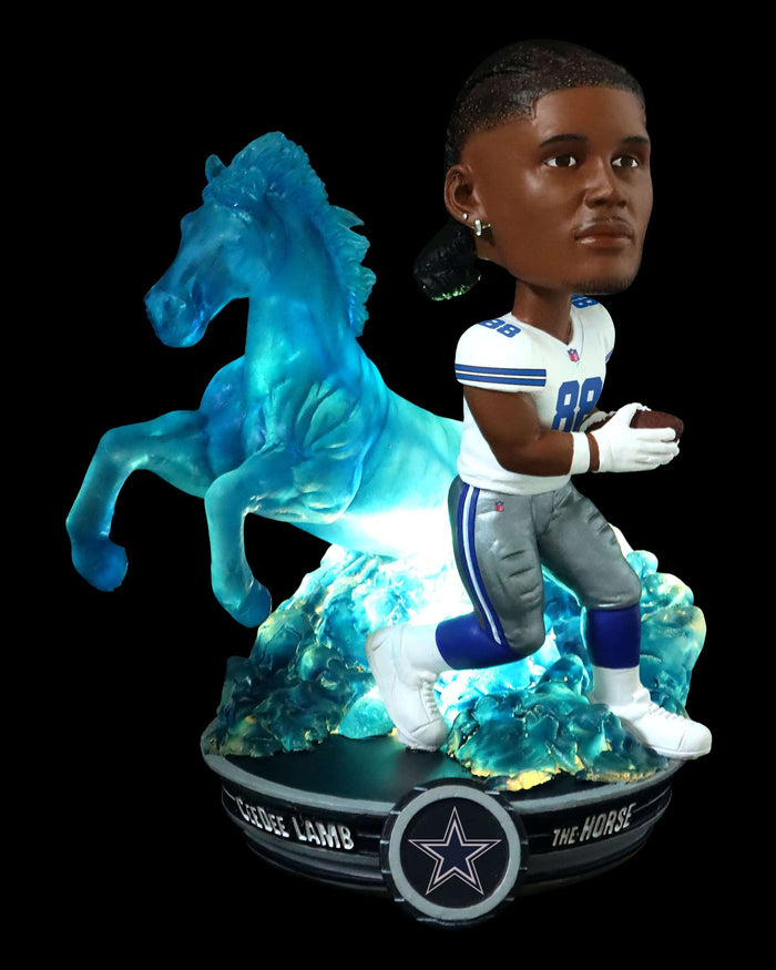 Cee Dee Lamb Dallas Cowboys Horse Spirit Animal Bobblehead FOCO - FOCO.com