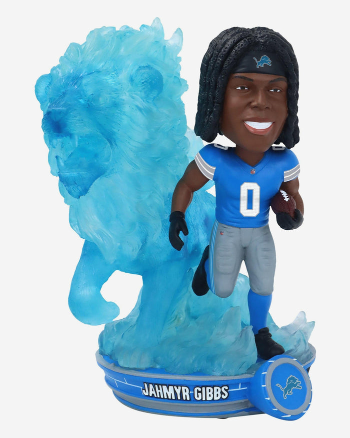 Jahmyr Gibbs Detroit Lions Lion Spirit Animal Bobblehead FOCO - FOCO.com