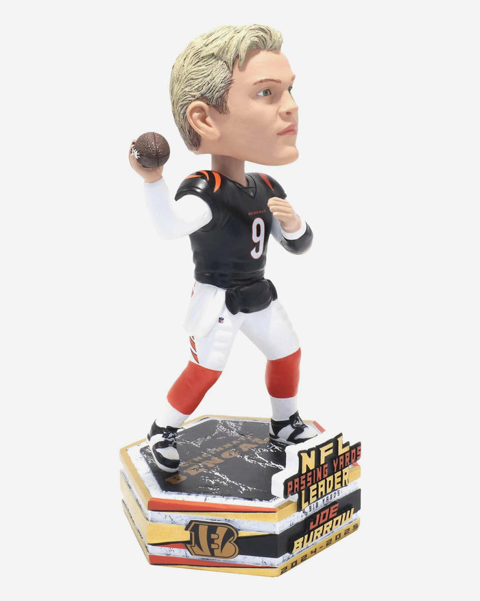 Joe Burrow Cincinnati Bengals 2024 NFL Passing Yards Leader Bobblehead FOCO - FOCO.com