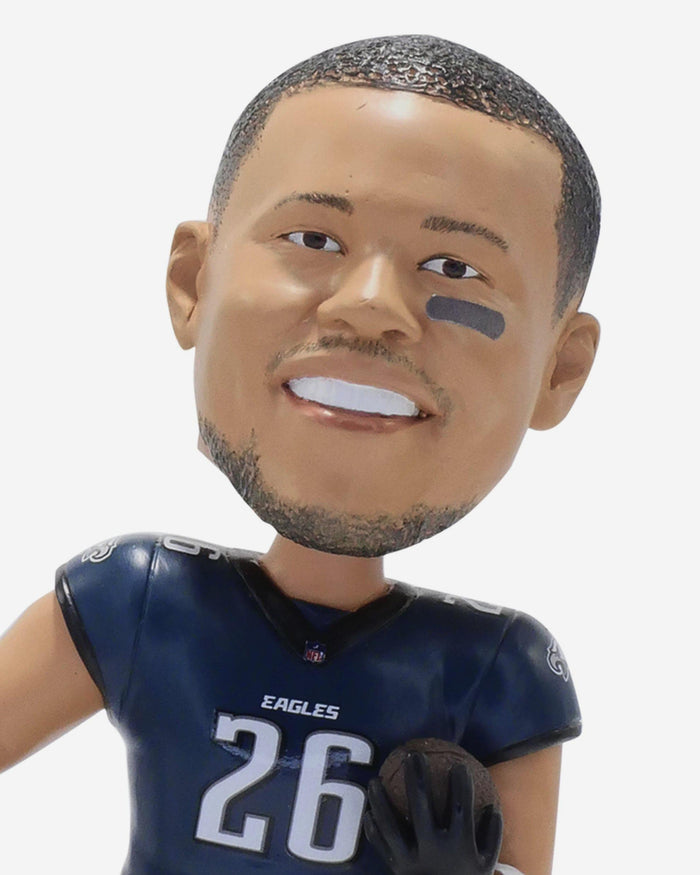 Saquon Barkley Philadelphia Eagles 2024 NFL Rushing Yards Leader Bobblehead FOCO - FOCO.com