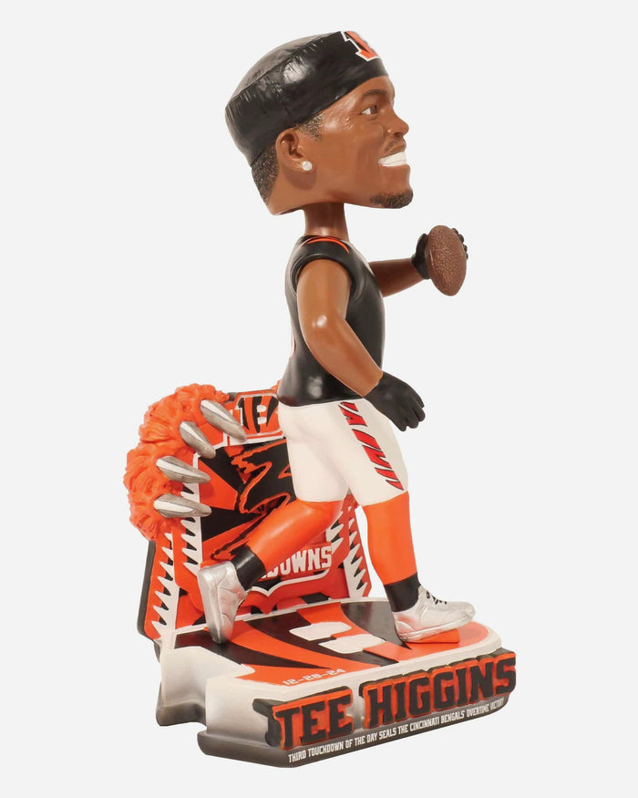 Tee Higgins Cincinnati Bengals Three Touchdown Gamebreaker Bobblehead FOCO - FOCO.com