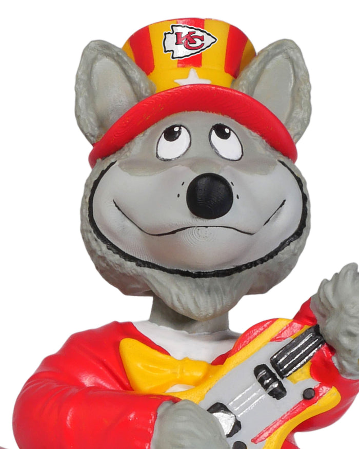 KC Wolf Kansas City Chiefs America's 250th Anniversary Star Spangled Banner Sound Chip Mascot Bobblehead